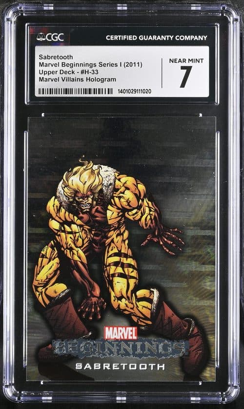 Sabretooth #H-33 — Marvel Beginnings Series 1