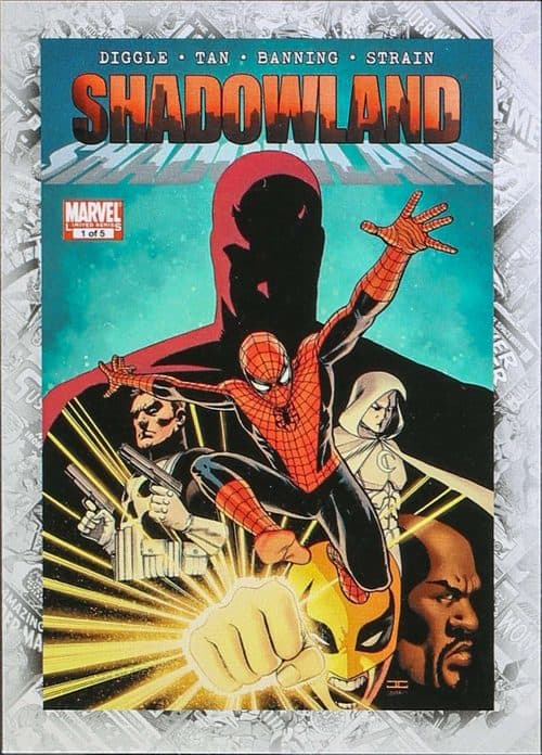 Shadowland #1 #B-76 — Marvel Beginnings Series II