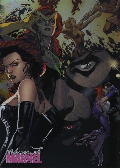 (face close-up) #CT3 — Women of Marvel Series 2