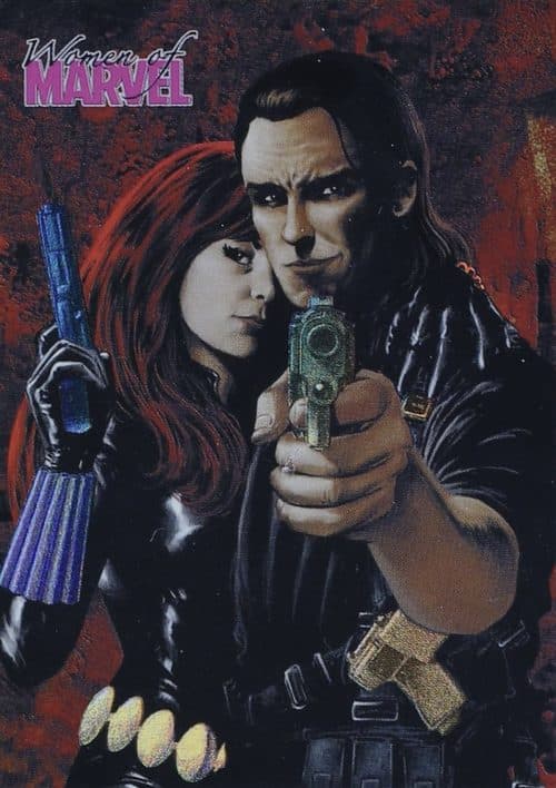 Black Widow & Winter Soldier Steve Epting #E24 — Women of Marvel Series 2