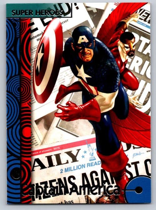 Captain America #5 — Marvel Fleer Retro 2013