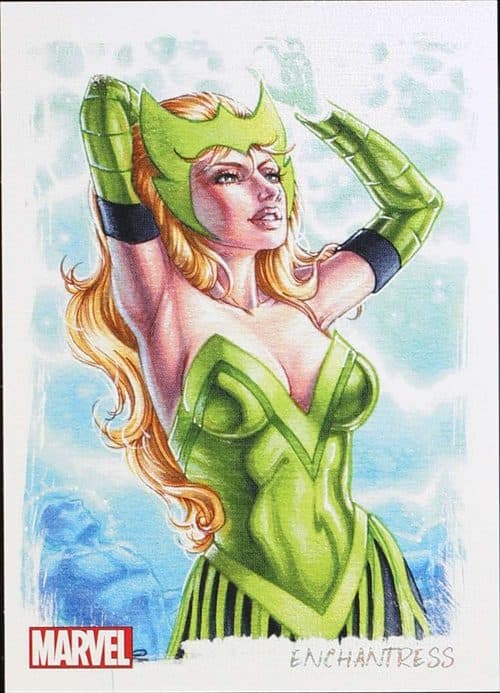 Enchantress: Manipulator #A13 — Marvel Dangerous Divas Series 2