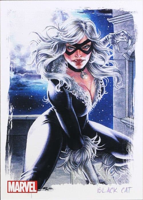 Black Cat: Trickster #A14 — Marvel Dangerous Divas Series 2