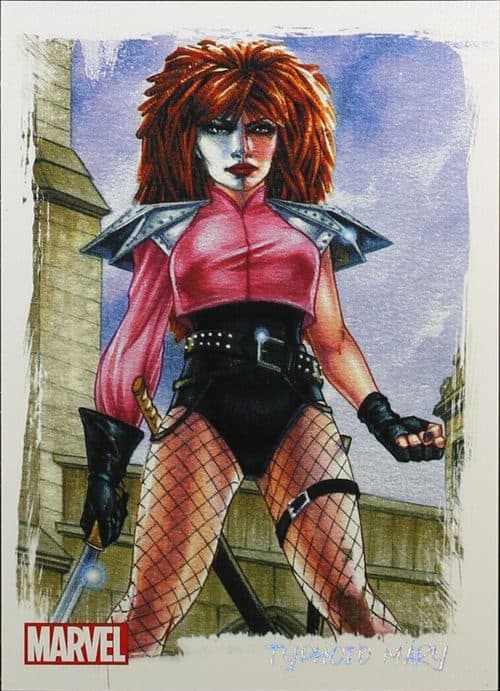 Typhoid Mary: Imposter #A17 — Marvel Dangerous Divas Series 2