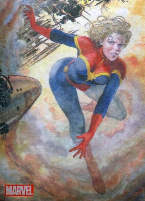 Captain Marvel #MM7 — Marvel Dangerous Divas Series 2