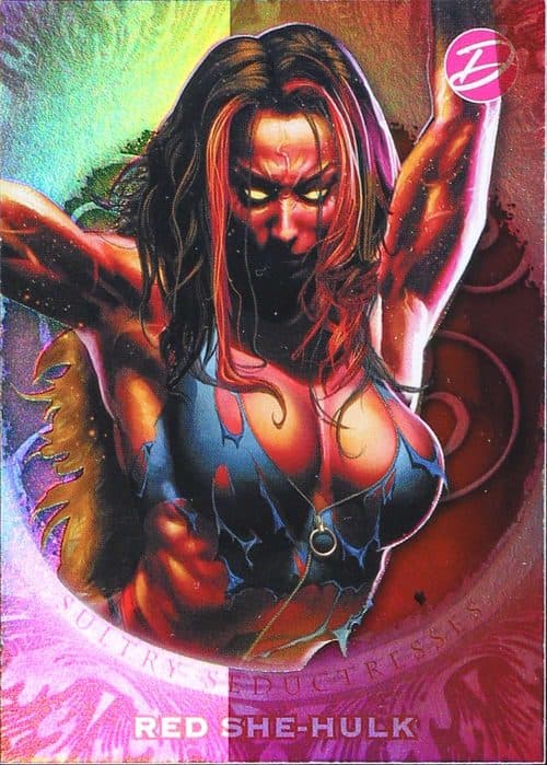 Red She-Hulk #S14 — Marvel Dangerous Divas Series 2