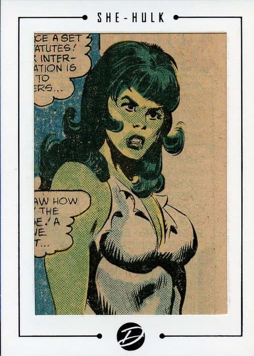 The Savage She-Hulk #18 (# to 43) #SS18 — Marvel Dangerous Divas Series 2