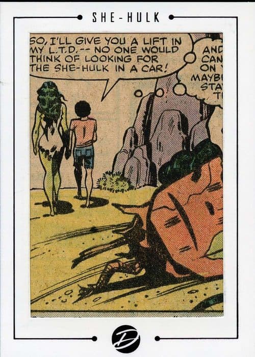 The Savage She-Hulk #4 (# to 28) #SS4 — Marvel Dangerous Divas Series 2