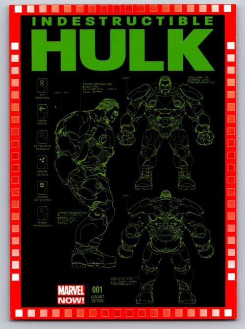 Indestructible Hulk #1 #108-DE — Marvel NOW!