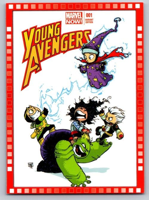 Young Avengers #1 #121-SY — Marvel NOW!