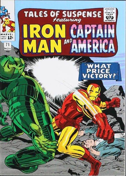 November 1965 Jack Kirby Stan Lee — Tales of Suspense #71 #TS13 — The Avengers: Silver Age