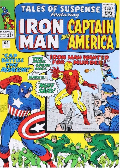 December 1964 Jack Kirby Stan Lee — Tales of Suspense #60 #TS2 — The Avengers: Silver Age