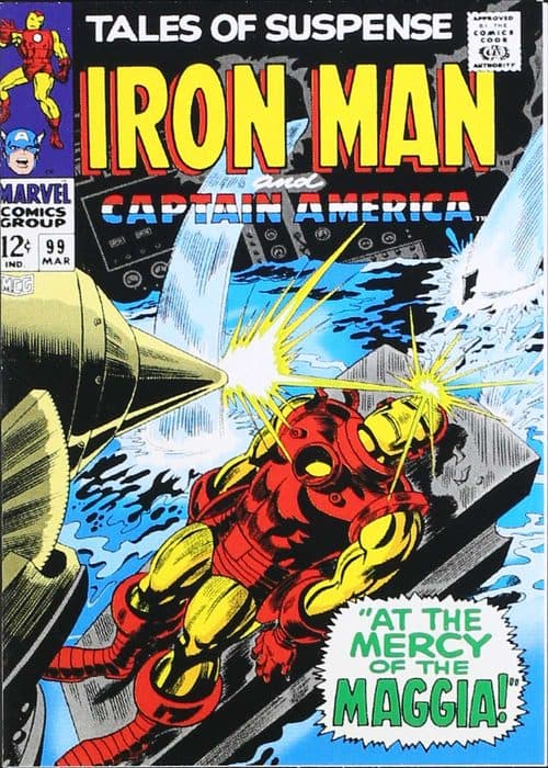 March 1968 Gene Colan Archie Goodwin, Stan Lee — Tales of Suspense #99 #TS41 — The Avengers: Silver Age