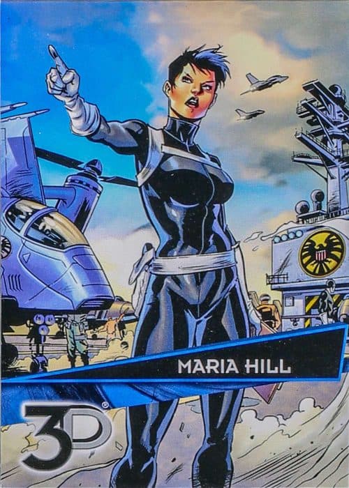 Maria Hill #15 — 2015 Upper Deck Marvel 3D