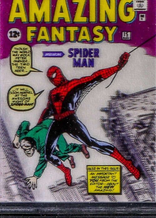 Amazing Fantasy #15 #3D-3 — 2015 Upper Deck Marvel 3D