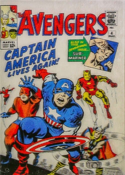 The Avengers #4 #3D-8 — 2015 Upper Deck Marvel 3D