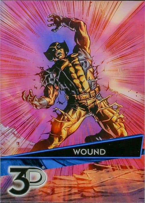 Wound #43 — 2015 Upper Deck Marvel 3D