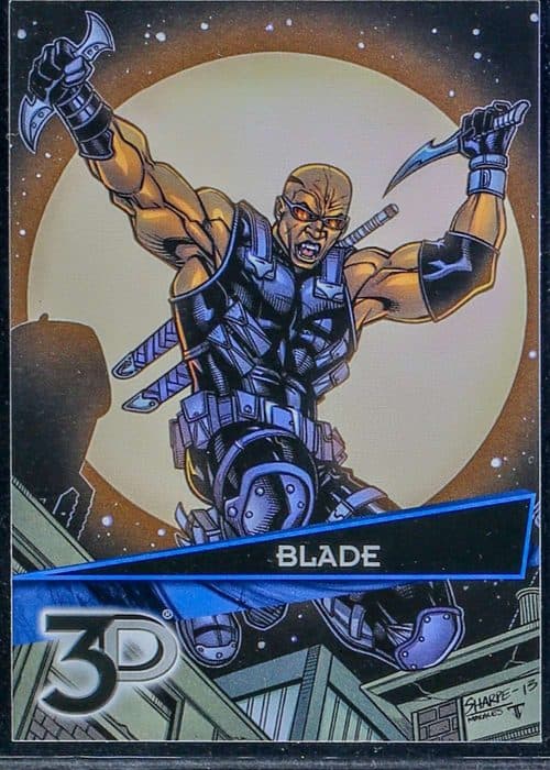 Blade #49 — 2015 Upper Deck Marvel 3D