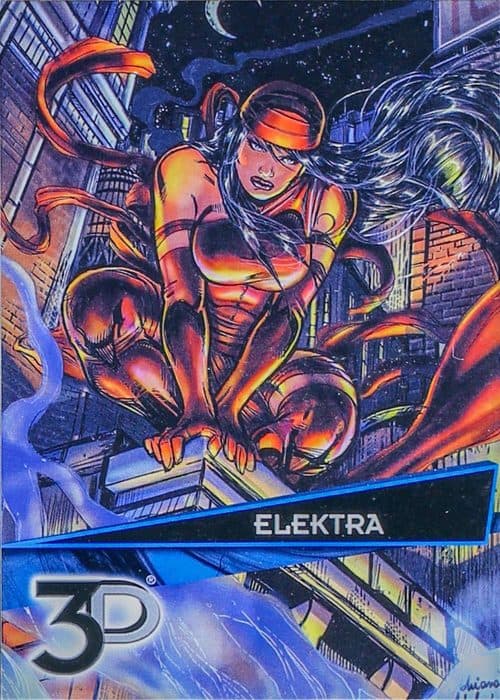 Elektra #51 — 2015 Upper Deck Marvel 3D