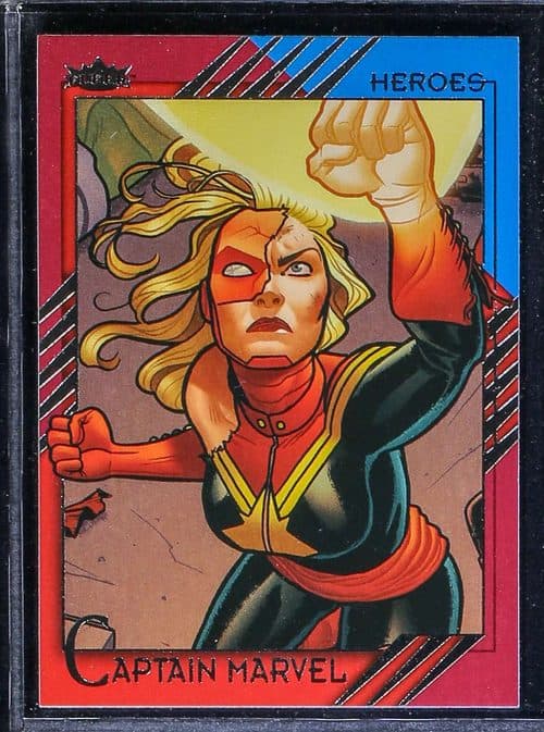 Captain Marvel #10 — Marvel Fleer Retro 2015