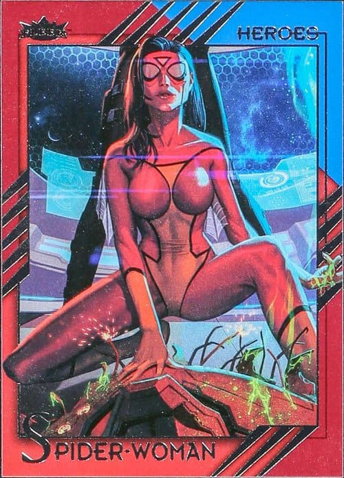 Spider-Woman #49 — Marvel Fleer Retro 2015