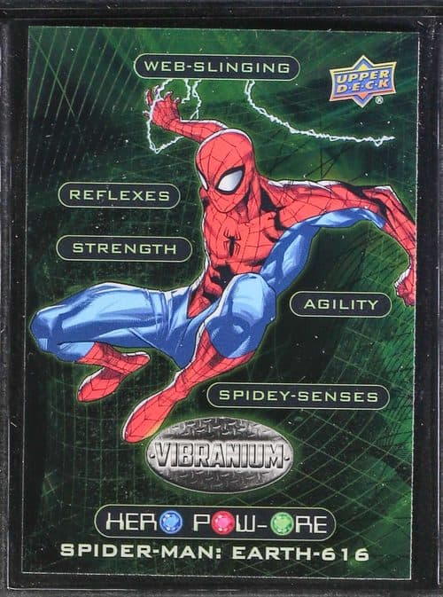 Web-Slinging - Reflexes - Strength - Agility - Spidey-Senses — Spider-Man #HP-10 — Marvel Vibranium
