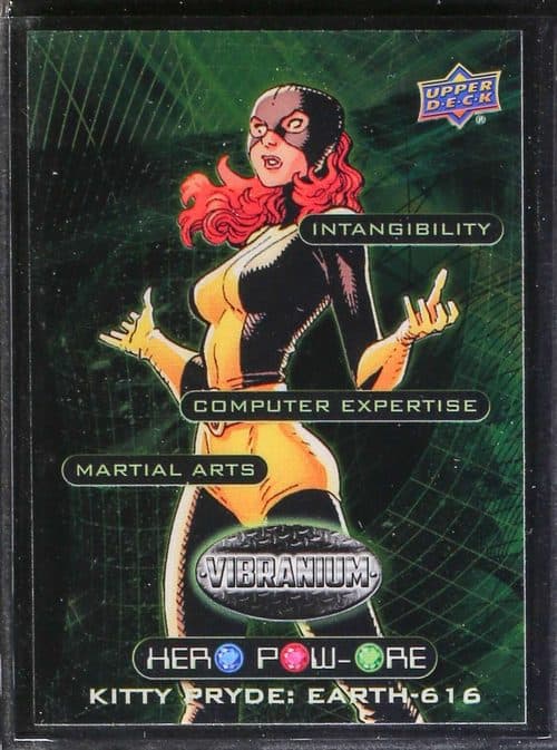 Intangibility - Computer Expertise - Martial Arts — Kitty Pryde #HP-15 — Marvel Vibranium