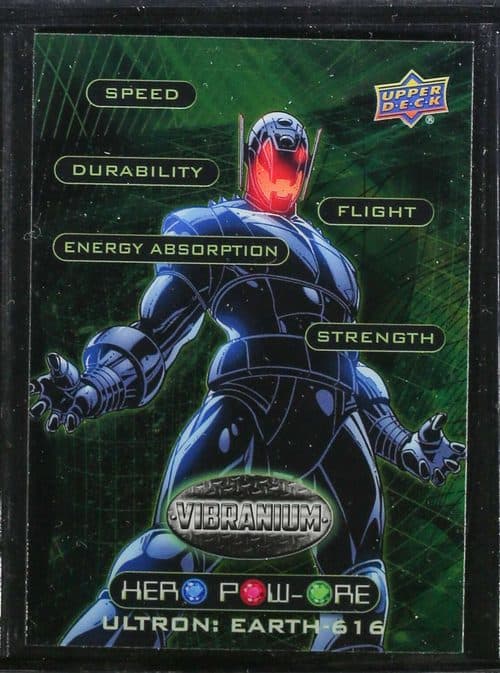 Speed - Durability - Flight - Energy Absorption - Strength — Ultron #HP-4 — Marvel Vibranium