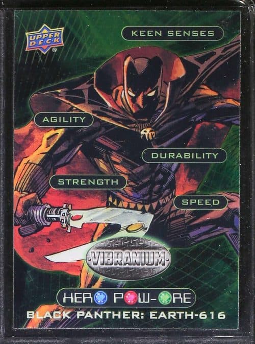 Keen Senses - Agility - Durability - Strength - Speed — Black Panther #HP-8 — Marvel Vibranium
