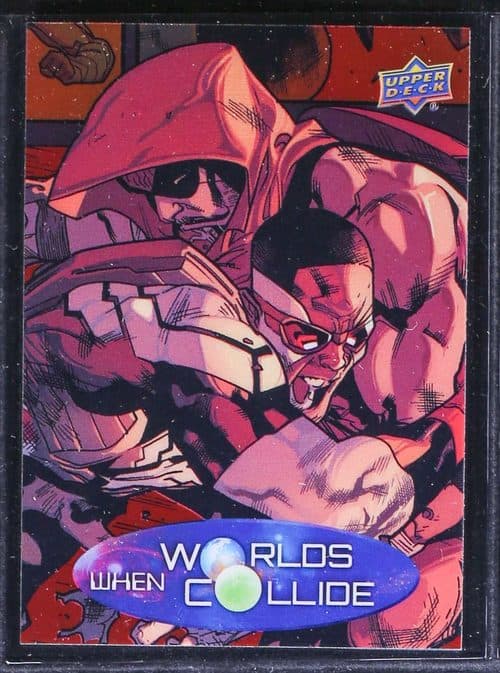 Captain America vs. Batroc the Leaper #WC-18 — Marvel Vibranium