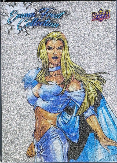 (blue outfit, blue thin collar, L arm out) #EFC-5 — Marvel Gems