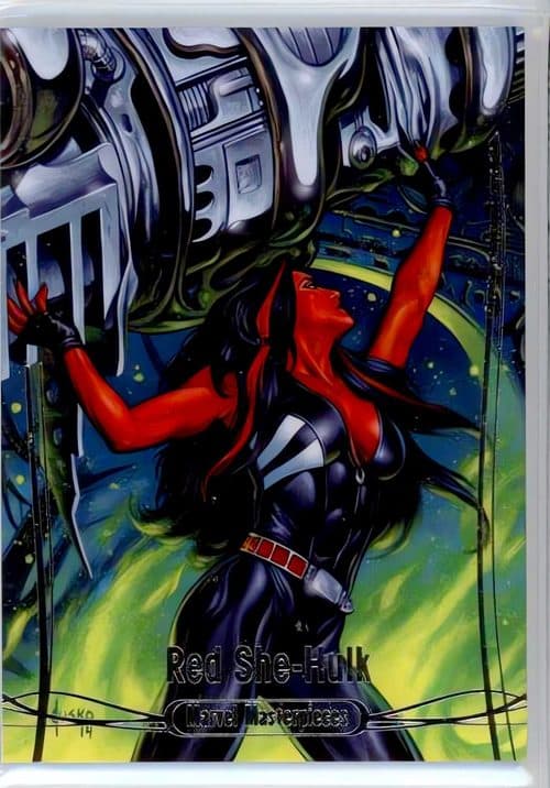 Red She-Hulk #24 — Marvel Masterpieces 2016