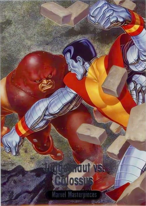 Juggernaut vs. Colossus #BS-1 — Marvel Masterpieces 2016