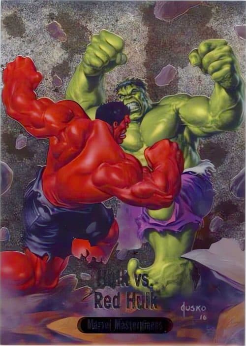 Hulk vs. Red Hulk #BS-15 — Marvel Masterpieces 2016