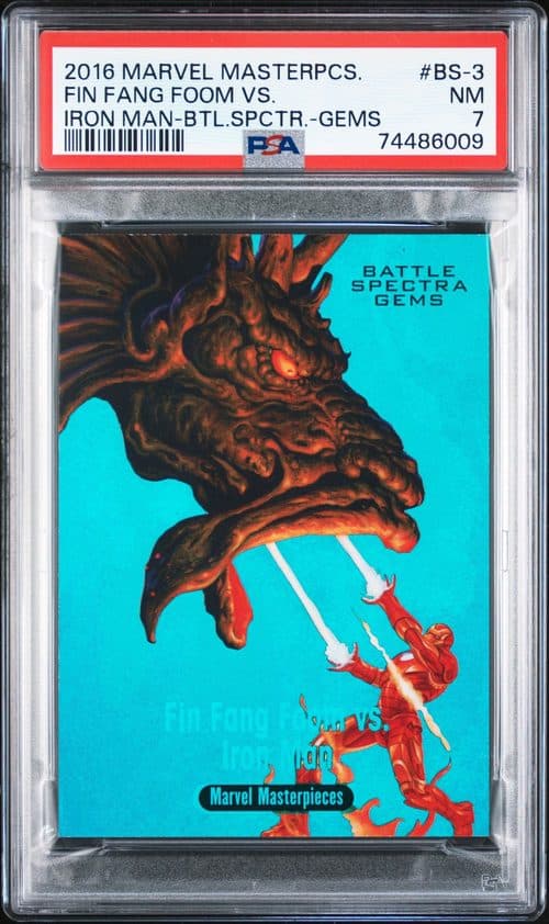 Fin Fang Foom vs. Iron Man #BS-3 — Marvel Masterpieces 2016