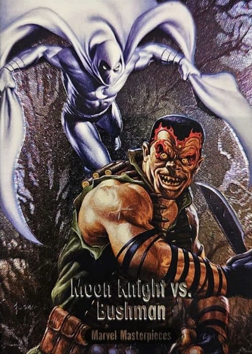 Moon Knight vs. Bushman #BS-7 — Marvel Masterpieces 2016