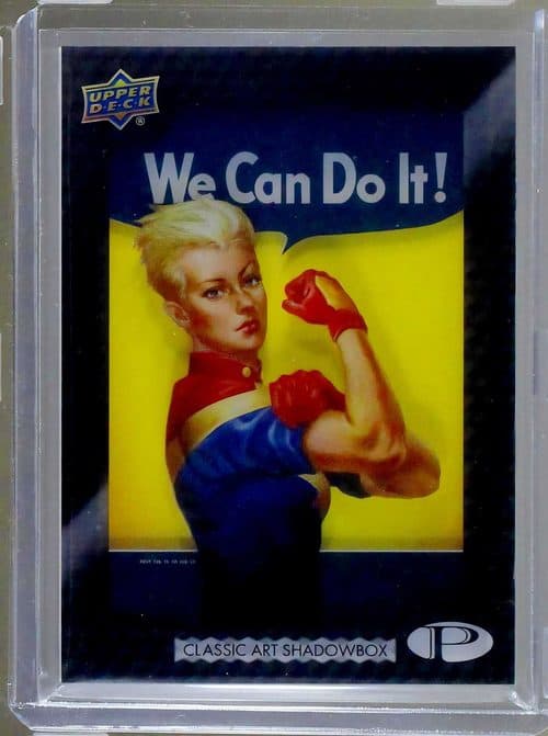 Captain Marvel "We Can Do It!" #CA-10 — 2017 Marvel Premier