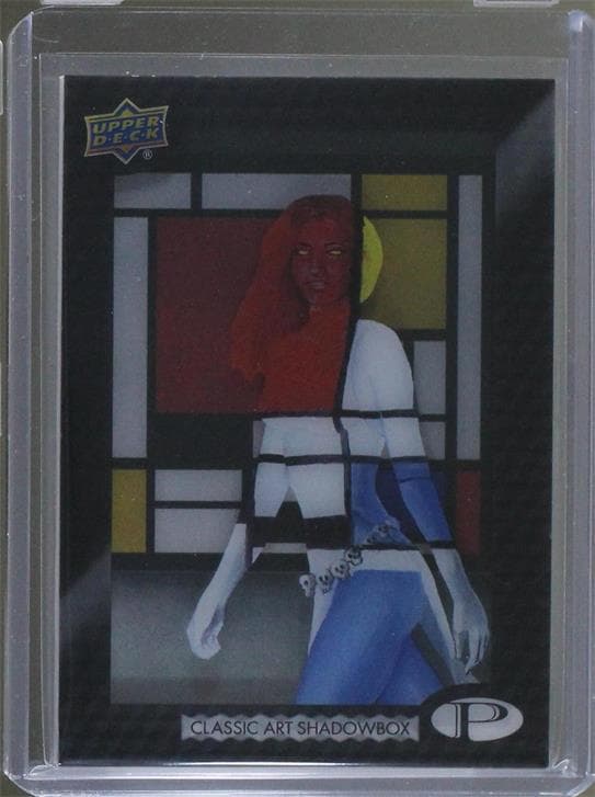 Mystique "Composition with large red plane/yellow/ blue" #CA-20 — 2017 Marvel Premier