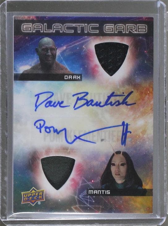 Dave Bautista/Pom Klementieff #DMA3 — Guardians of the Galaxy Vol. 2 (Retail)