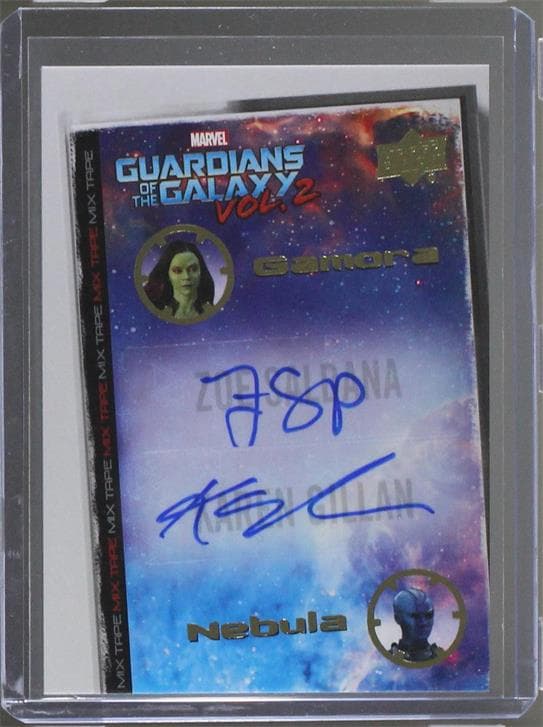 Zoe Saldana/Karen Gillan #DMT1 — Guardians of the Galaxy Vol. 2 (Retail)