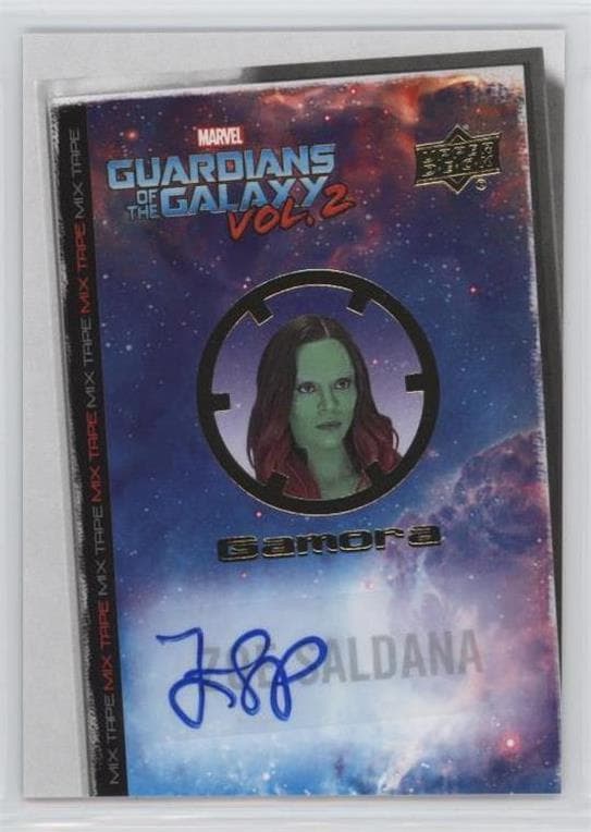 Zoe Saldana #MT9 — Guardians of the Galaxy Vol. 2 (Retail)