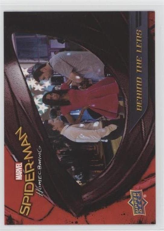Happy/ Peter/ Tony and Action! #BTL0 — 2017 Upper Deck Marvel Spider-Man Homecoming Movie