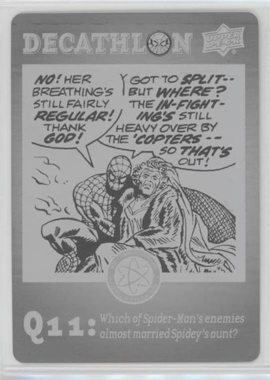 A Villainous Wedding #SD11 — 2017 Upper Deck Marvel Spider-Man Homecoming Movie