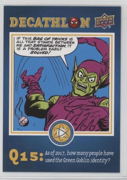 Too Many Goblins #SD15 — 2017 Upper Deck Marvel Spider-Man Homecoming Movie