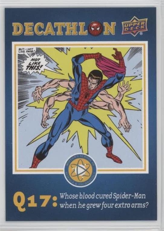 The Six Arm Cure #SD17 — 2017 Upper Deck Marvel Spider-Man Homecoming Movie