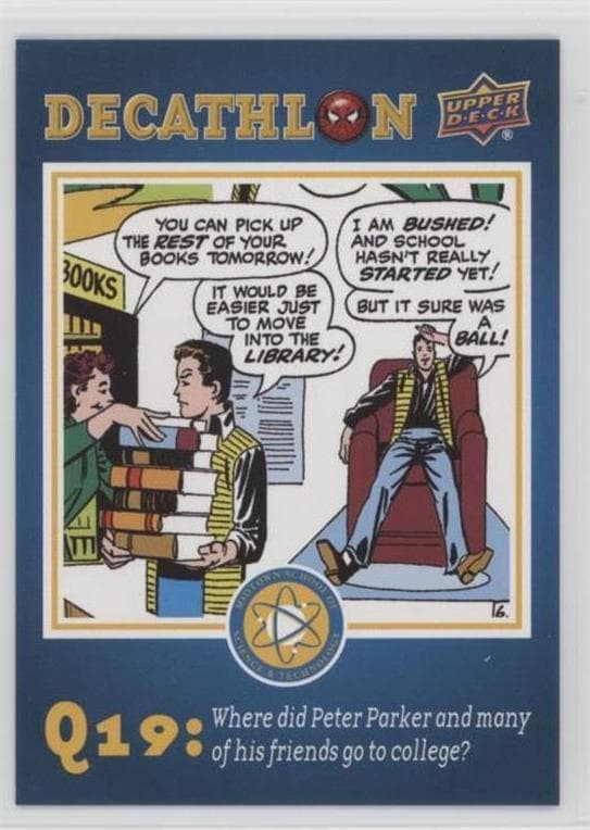 Peter's College #SD19 — 2017 Upper Deck Marvel Spider-Man Homecoming Movie