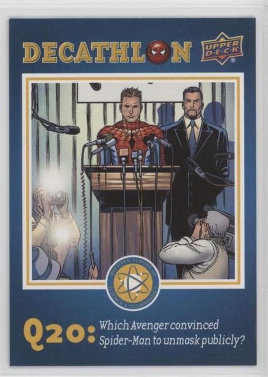 Public Unmasking #SD20 — 2017 Upper Deck Marvel Spider-Man Homecoming Movie