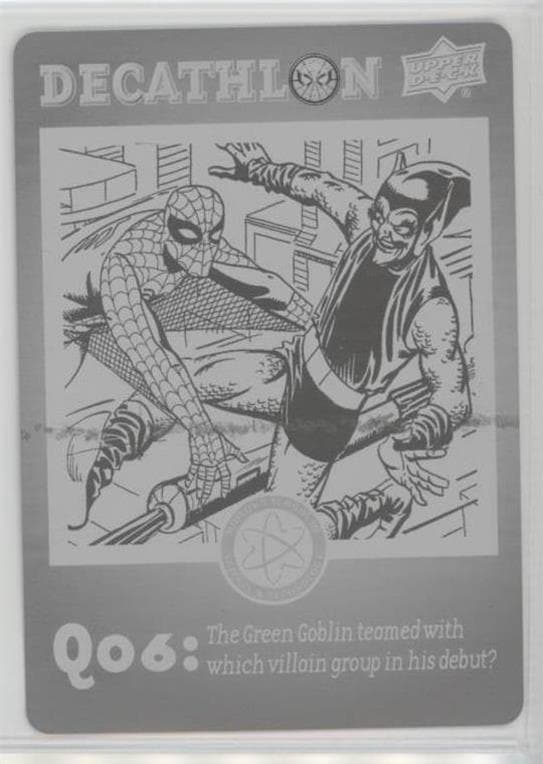 Goblin Team Up #SD6 — 2017 Upper Deck Marvel Spider-Man Homecoming Movie