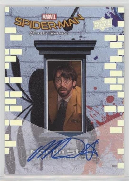 Martin Starr #SS10 — 2017 Upper Deck Marvel Spider-Man Homecoming Movie