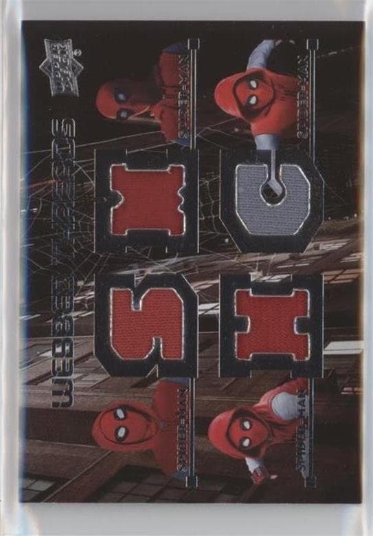 Spider-Man Homemade Suit Hood-Legs-Mask-Torso #WTQ1 — 2017 Upper Deck Marvel Spider-Man Homecoming Movie
